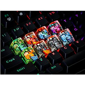 Dragon Keycap- SA Profile Keycap- Artisan Keycap- Resin  Gift for Him