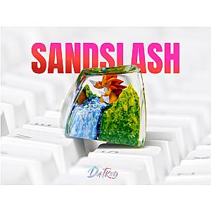 Sandslash Keycap- Pokemon Keycap- Artisan Keycap