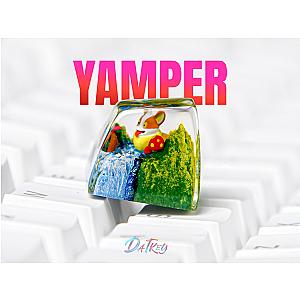 Yamper Keycap- Pokemon Keycap- Artisan Keycap