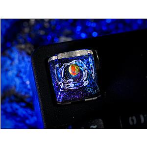 Red Planet Keycap- Mars Keycap- Artisan Keycap- Galaxy Keycap- Universe Keycap