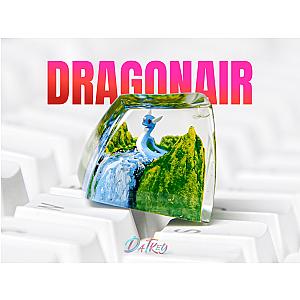 Dragonair Keycap- Pokemon Keycap- Artisan Keycap