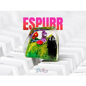Espurr Keycap- Pokemon Keycap- Artisan Keycap