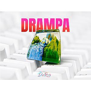 Drampa Keycap- Pokemon Keycap- Artisan Keycap