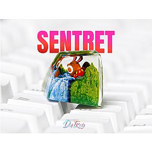 Sentret Keycap- Pokemon Keycap- Artisan Keycap
