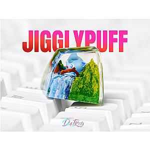 Jigglypuff Keycap- Pokemon Keycap- Artisan Keycap