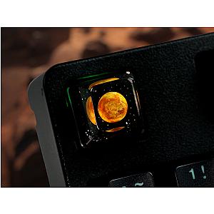 Mars Keycap- Planet Keycap- Artisan Keycap- Solar System Keycap