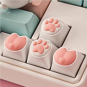 3D Cute Soft Cartoon Keycaps Replace for Cherry MX Gaming Mechanical Keycap