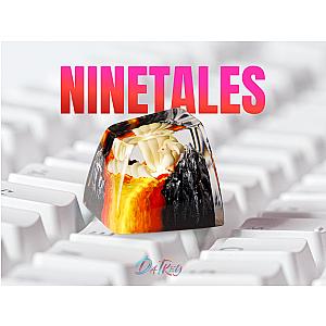 Ninetales Keycap- Pokemon Keycap- Artisan Keycap