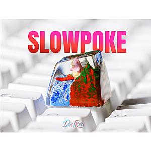 Slowpoke Keycap- Pokemon Keycap- Artisan Keycap