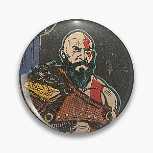 God of War Ragnarök Comic book cover Fan Art Pin