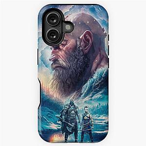 God of War Ragnarök Kratos & Atreus iPhone Tough Case