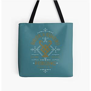 God Of War Brok All Over Print Tote Bag