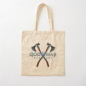 god of war ragnarok Kratos Leviathan Axe 	 Cotton Tote Bag