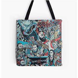 God of War - Norse Saga All Over Print Tote Bag