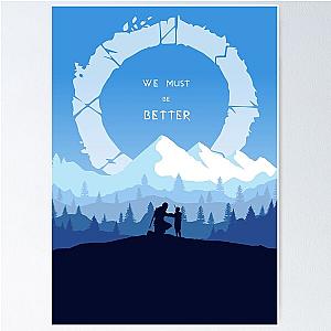 GOD OF WAR "We Must Be Better" Poster