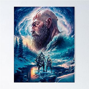 God of War Ragnarök Kratos & Atreus Poster