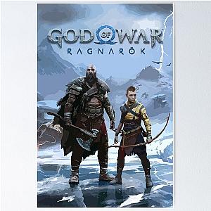 God of War Vector Art Poster