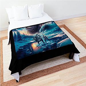 God of War Ragnarök Kratos & Atreus Comforter