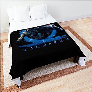 God of War Ragnarok kratos and atreus Comforter