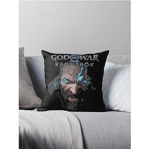 God of War Best War Ragnarok Throw Pillow