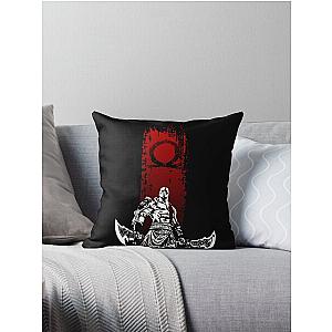 god of war Throw Pillow