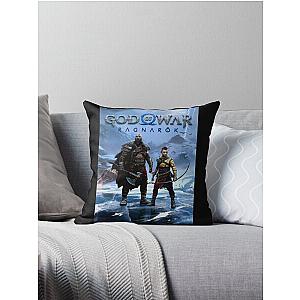 God of War Ragnarok  Throw Pillow