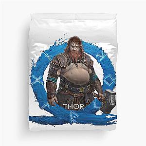 Thor God of War Ragnarök God of War Ragnarok Duvet Cover