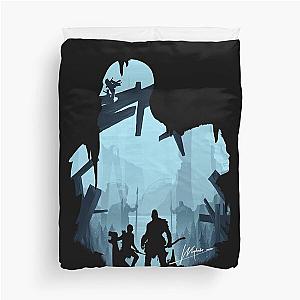 What Can You Do About God Of War Right Now Duvet Cover