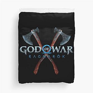 god of war ragnarok Kratos Leviathan Axe 	 Duvet Cover