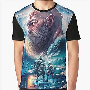 God of War Ragnarök Kratos & Atreus Graphic T-Shirt