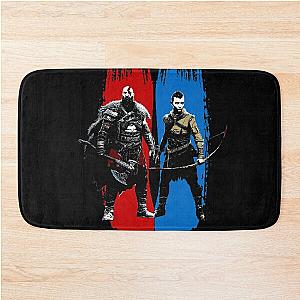 god of war ragnarok Bath Mat