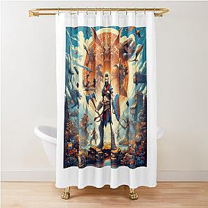 God Of War  Shower Curtain