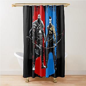 god of war ragnarok Shower Curtain