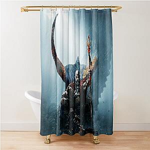 God Of War lover´s, god of war design for you. Shower Curtain