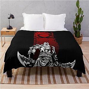 god of war Throw Blanket