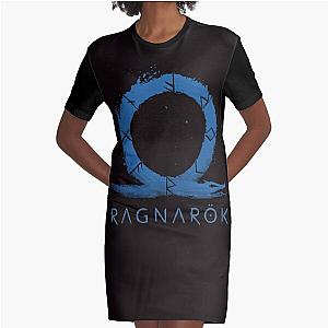 God of War Ragnarök Gift Fan  Graphic T-Shirt Dress