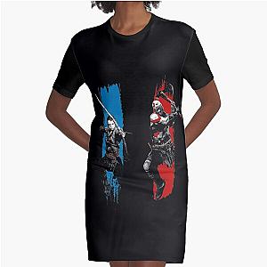 god of war Graphic T-Shirt Dress