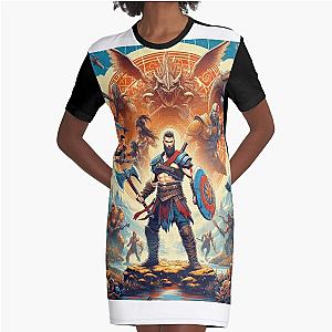 God Of War  Graphic T-Shirt Dress