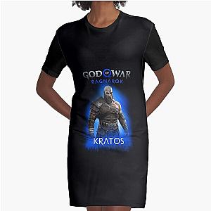 God Of War Ragnarok - KRATOS GIFTS Graphic T-Shirt Dress