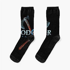 god of war ragnarok Kratos Leviathan Axe 	 Socks