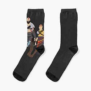 God Of War Ragnarok Father And Son Socks