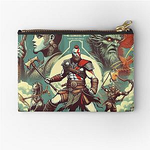 God OF War Another Concept Zipper Pouch