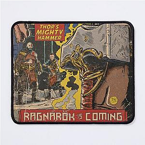 God of War Ragnarök Comic book cover Fan Art Mouse Pad