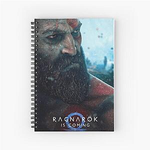 God of War Ragnarok: Kratos Poster Spiral Notebook