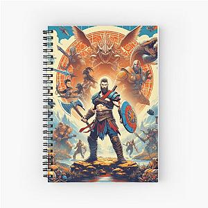 God Of War  Spiral Notebook