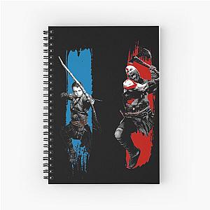 god of war Spiral Notebook