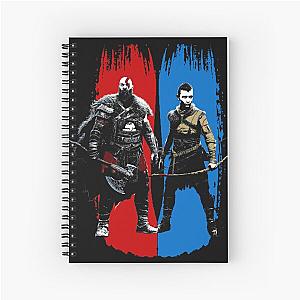 god of war ragnarok Spiral Notebook