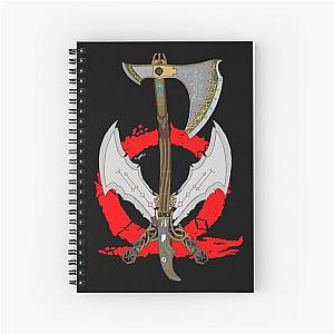 God Of War weapons Spiral Notebook