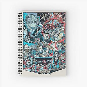 God of War - Norse Saga Spiral Notebook