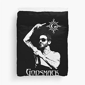 Godsmack Band Logo Art - American Heavy Metal Music - Faceless Tour Concert Design Duvet Cover